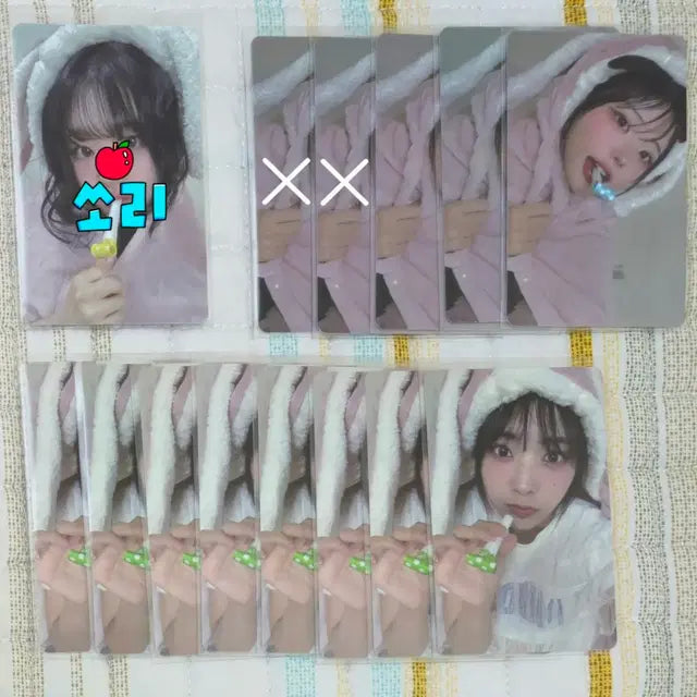 qwer 2주년 팝업스토어 키캡포카 판매해요 QWER 2nd Anniversary Pop