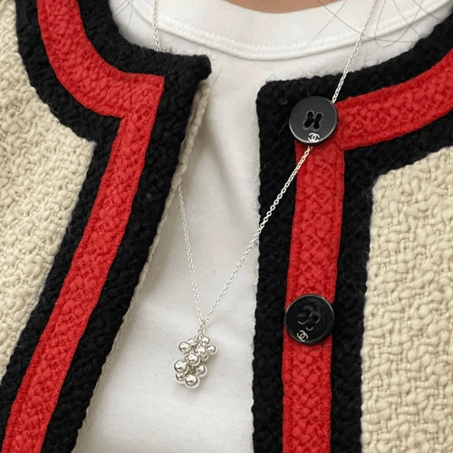 DEEPBROW - bear fruit grape necklace