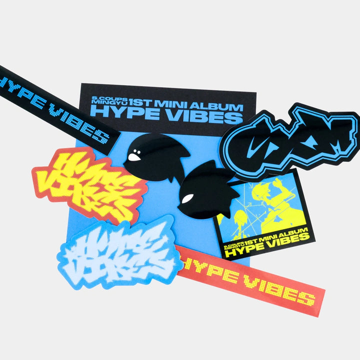 S.Coups X Mingyu 1st Mini Album ‘HYPE VIBES’ Merch.