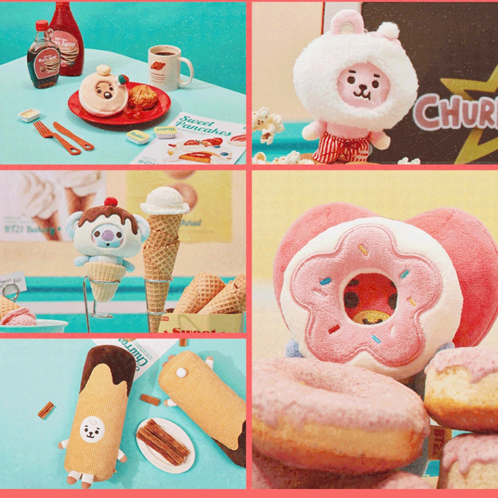 LINEFRIENDS BT21 BABY SWEET THINGS PLUSH KEYRING