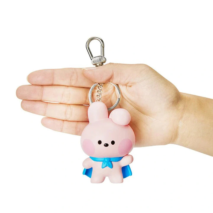 LINEFRIENDS BT21 minini FIGURINE SOUND KEYRING