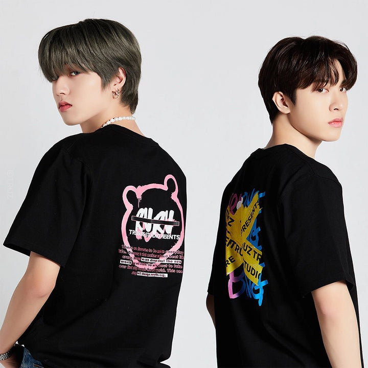 Line Friends 2022 TRUZ PODONG Short Sleeve T-Shirt