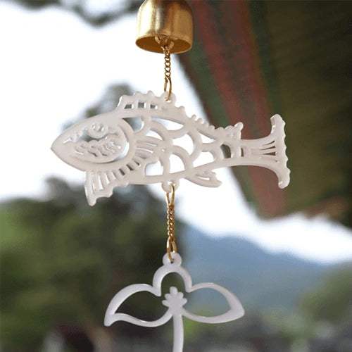 MU:DS - Buncheong Ware Fish Wind Chime